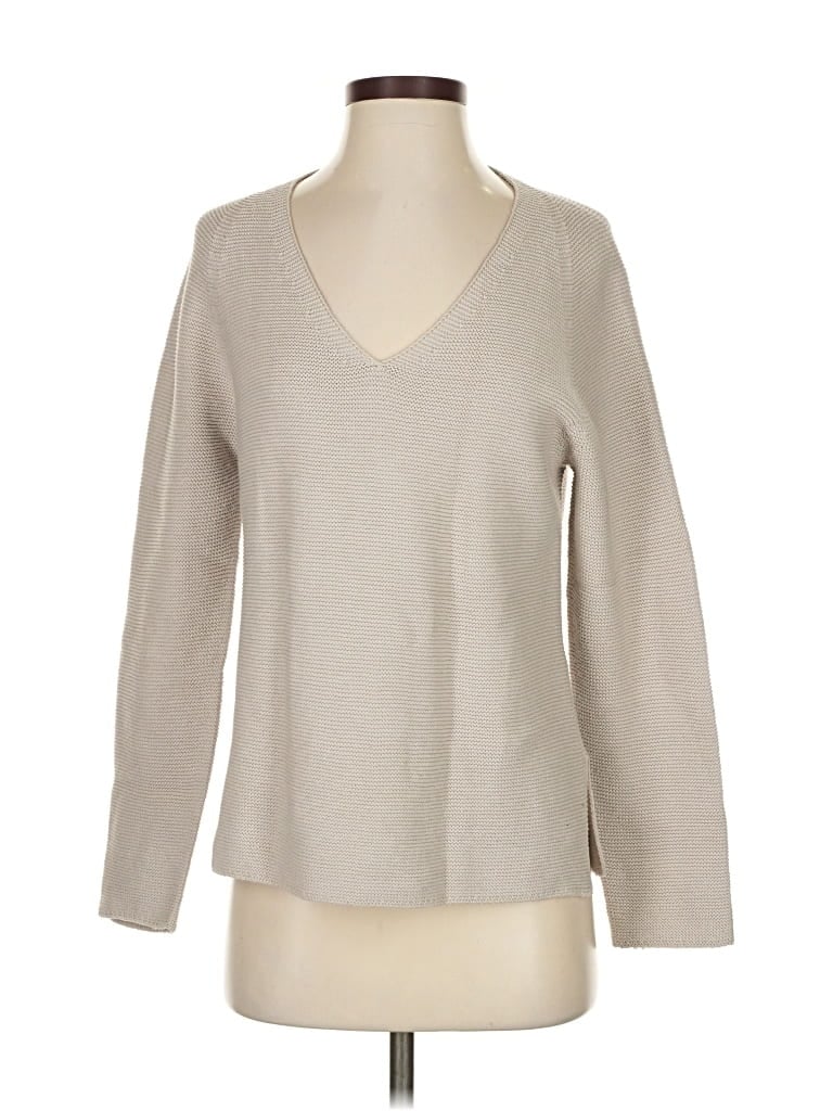 Pre-owned Uniqlo Pullover Sweater In Brown