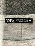 Zara Solid Gray Casual Dress Size S - photo 4