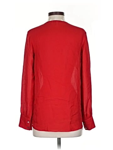 Derek Lam 10 Crosby 3/4 Sleeve Silk Top (view 2)