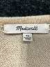 Madewell Color Block Brown Cardigan Size XS - photo 7