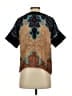 Tracy Reese Black Short Sleeve Top Size S - photo 2