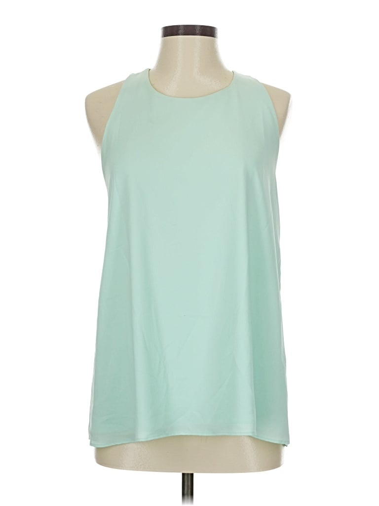 Pre-owned Gianni Bini Sleeveless Blouse In Green