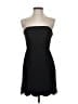 Saints + Secrets 100% Polyester Solid Black Cocktail Dress Size S - photo 1