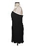 Saints + Secrets 100% Polyester Solid Black Cocktail Dress Size S - photo 5