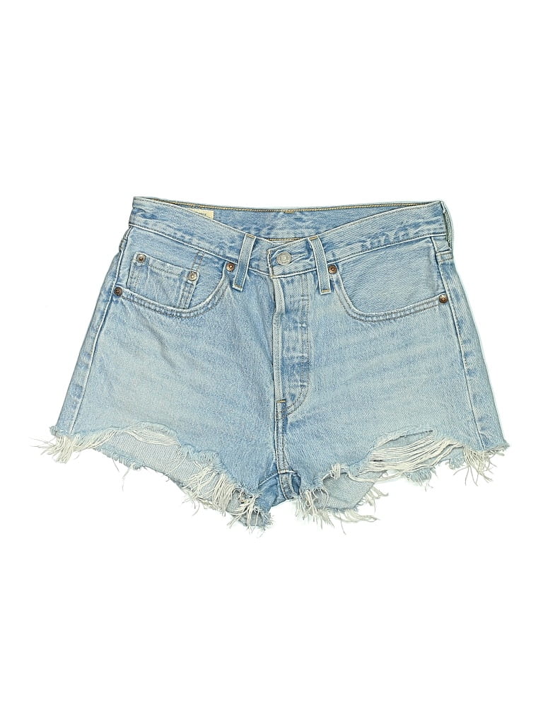 Pre-owned Levi's Denim Shorts In Blue