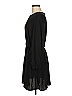 ASOS 100% Polyester Solid Black Casual Dress Size 6 - photo 5