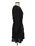 ASOS 100% Polyester Solid Black Casual Dress Size 6 - photo 4