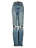 Le Jean Color Block Blue Jeans Size 23 waist - photo 1