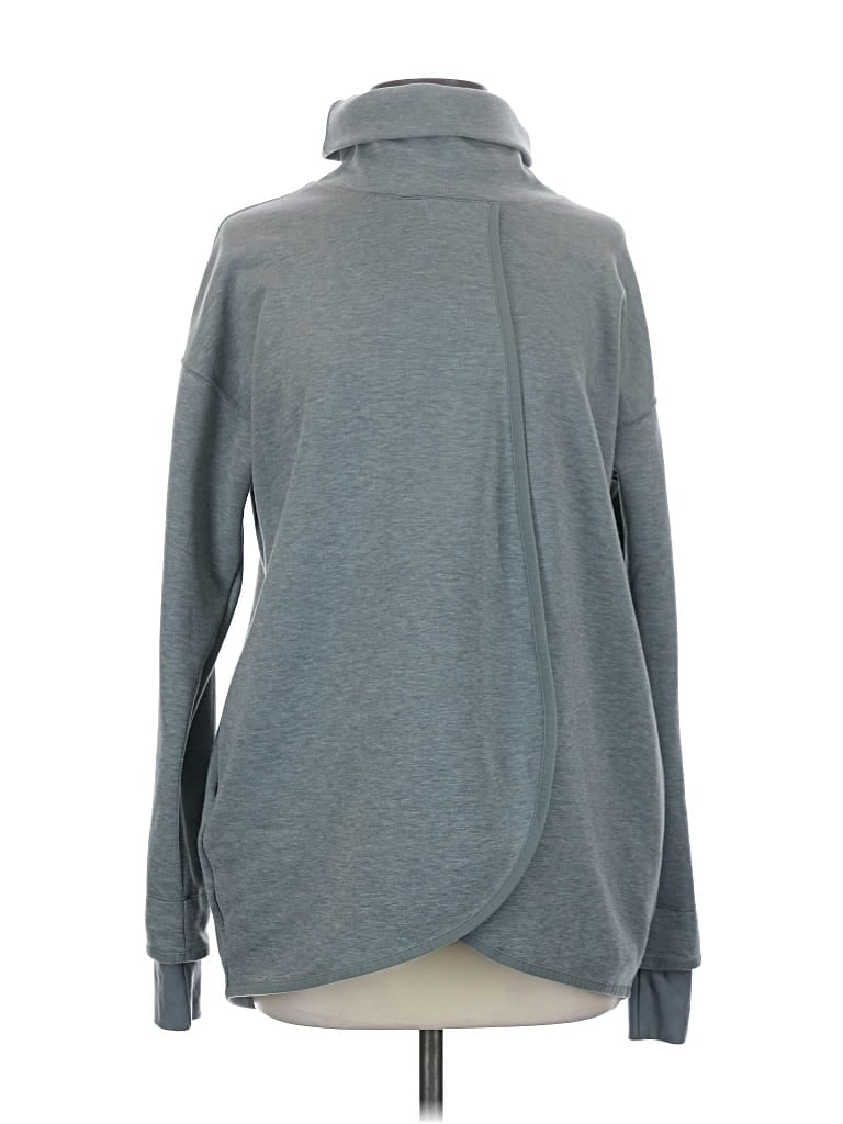 Pre-owned Nike Turtleneck Sweater In Gray