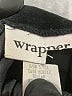 Wrapper 100% Acetate Solid Black Casual Skirt Size 6 - photo 4