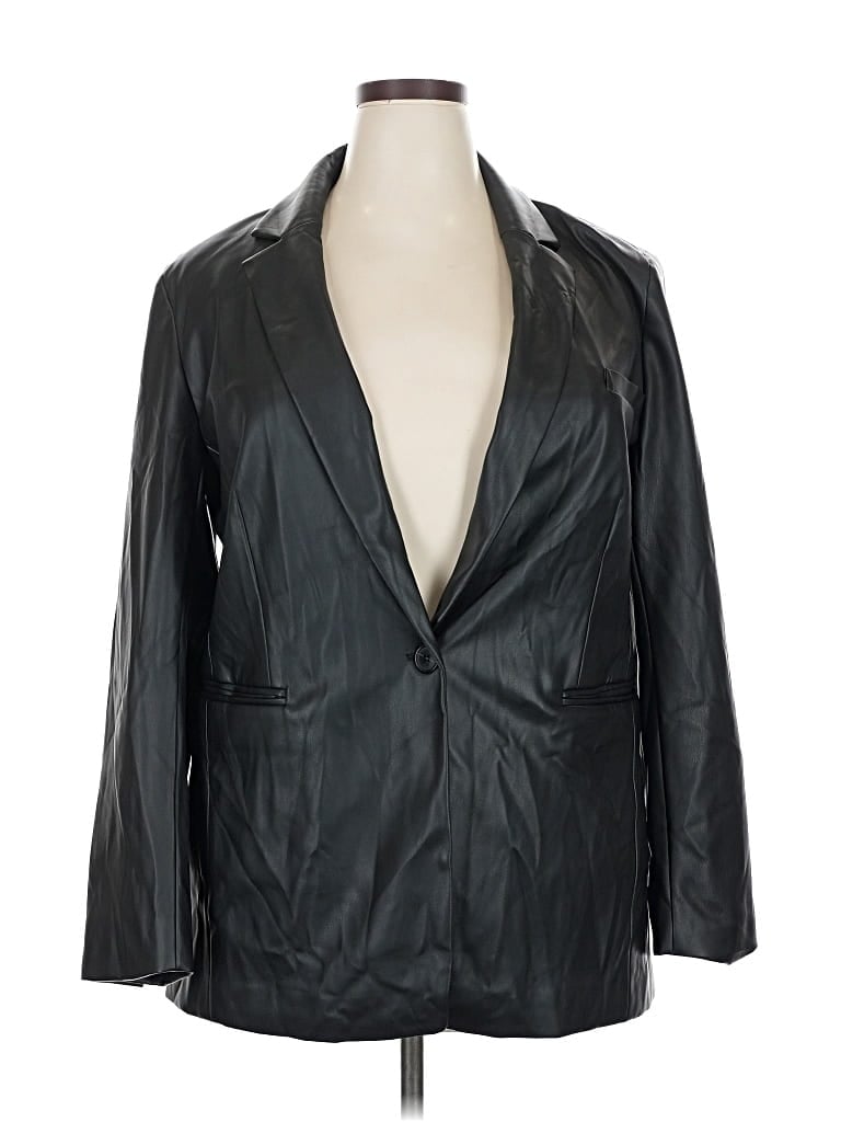Pre-owned Ann Taylor Loft Blazer Jacket In Black