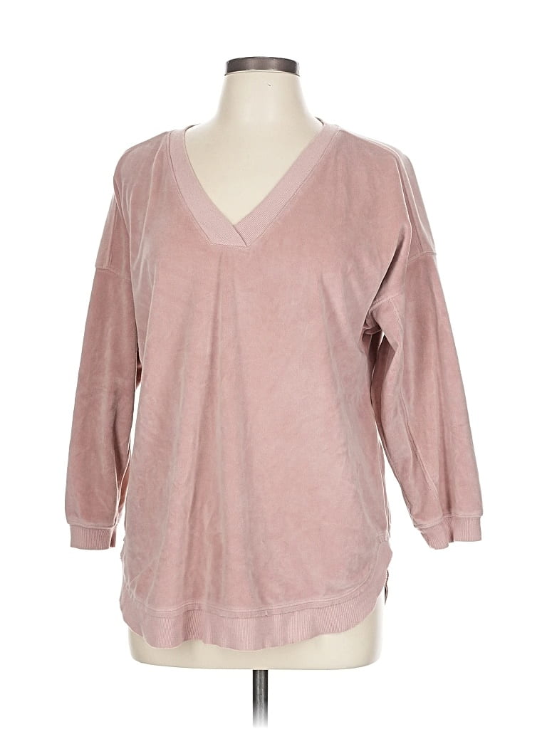 Pre-owned Democracy Pullover Sweater In Pink