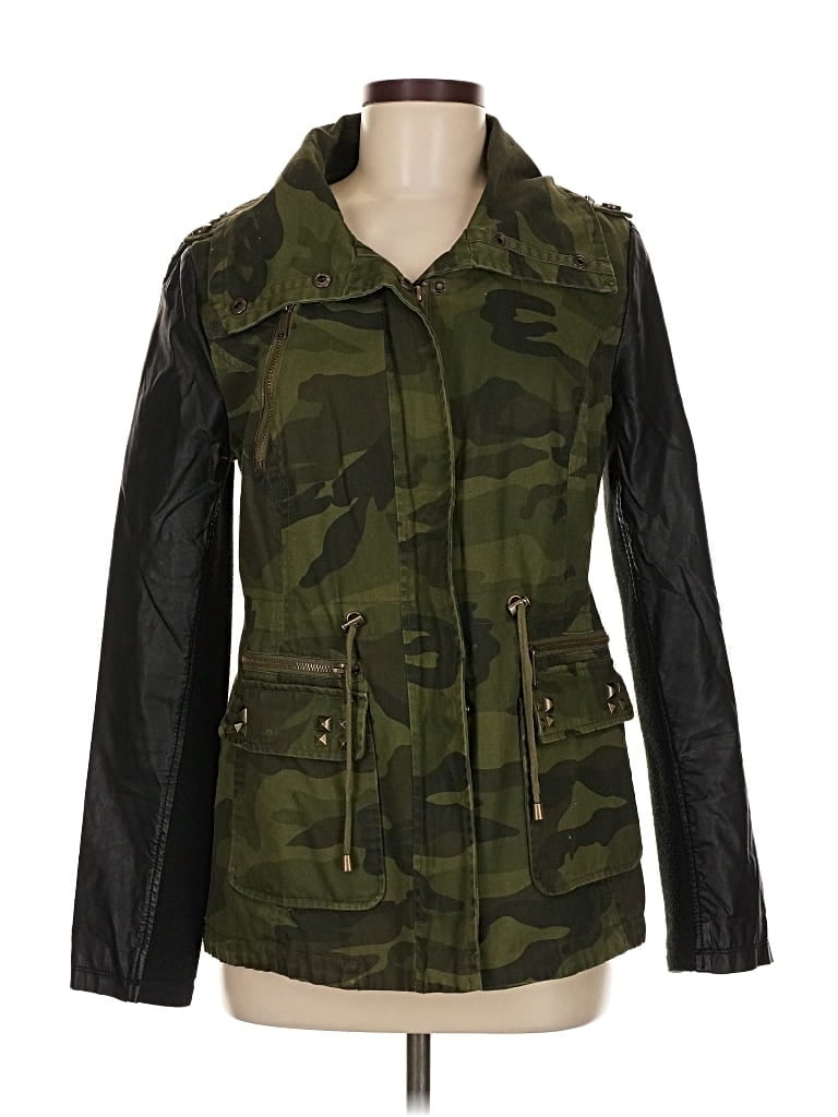 Pre-owned Bcbgeneration Jacket In Green