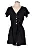 Gap 100% Rayon Solid Black Romper Size S - photo 1