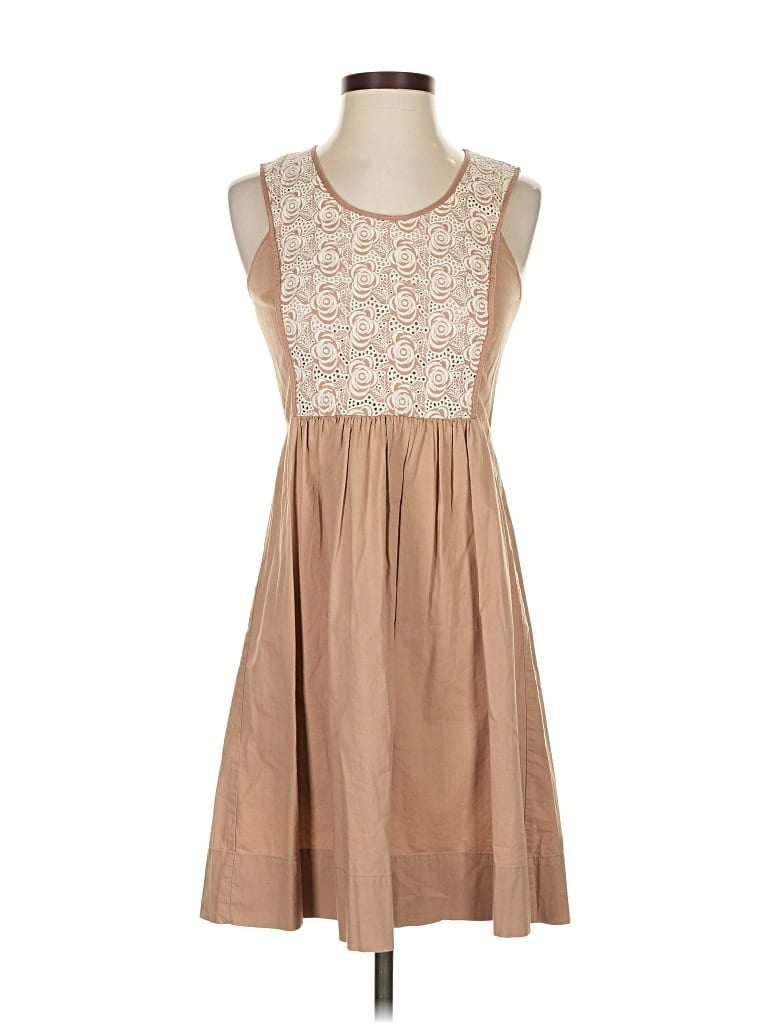 Pre-owned Lil Casual Dress In Brown