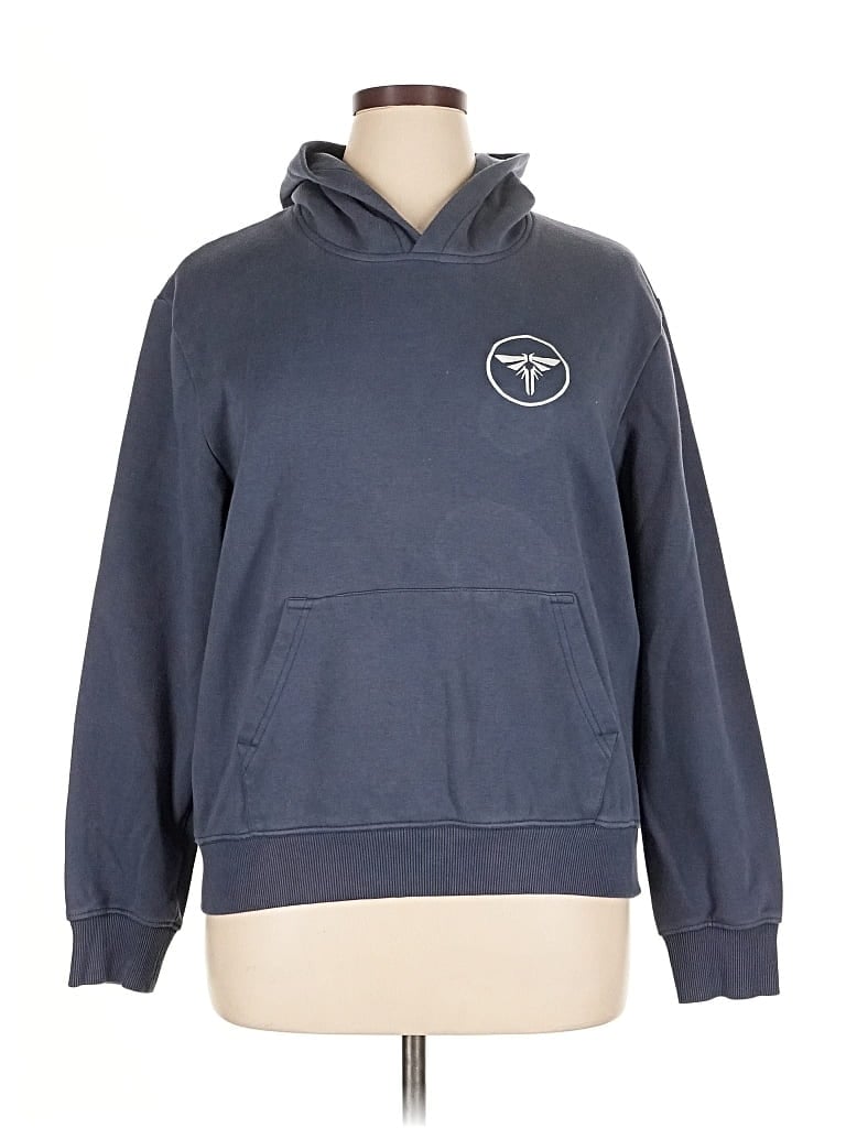 Pre-owned Assorted Brands Sweatshirt In Blue