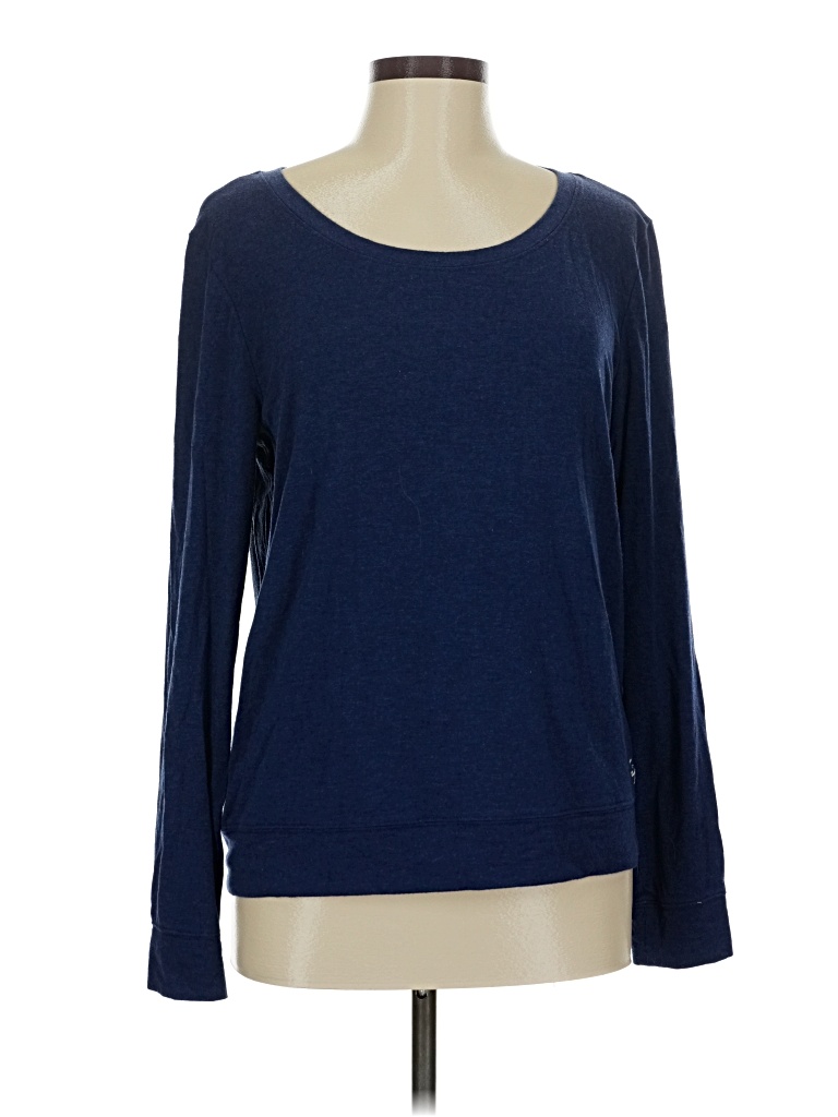 Pre-owned Life Is Good Pullover Sweater In Blue