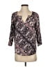 BB Dakota Gray 3/4 Sleeve Blouse Size S - photo 1