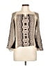 Unbranded 100% Silk Ivory Long Sleeve Silk Top Size S (estimated) - photo 1