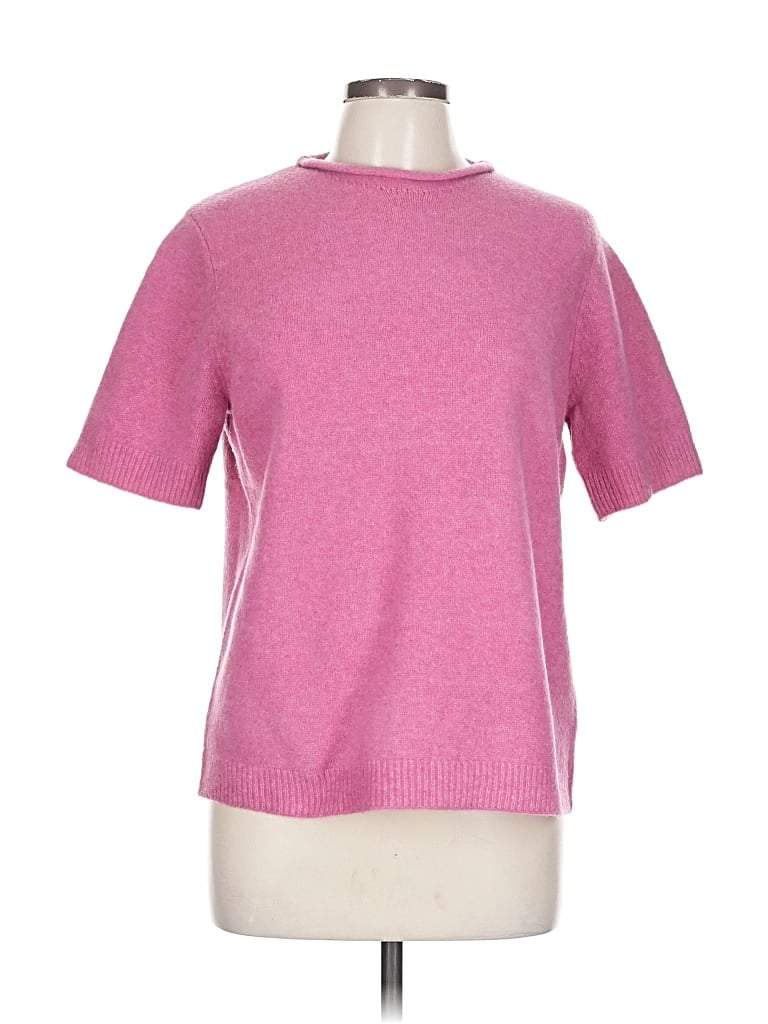 Pre-owned Truth By Republic Pullover Sweater In Pink