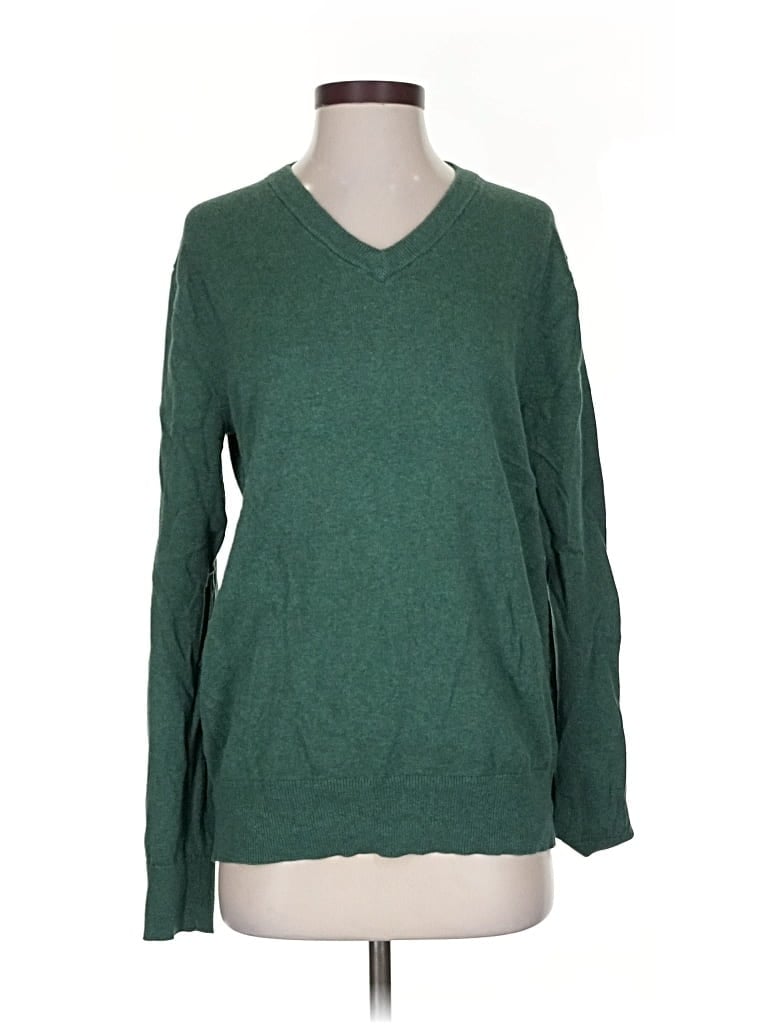 Pre-owned Gap Pullover Sweater In Green