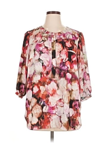 Not Your Daughter's Jeans 3/4 Sleeve Blouse (view 1)