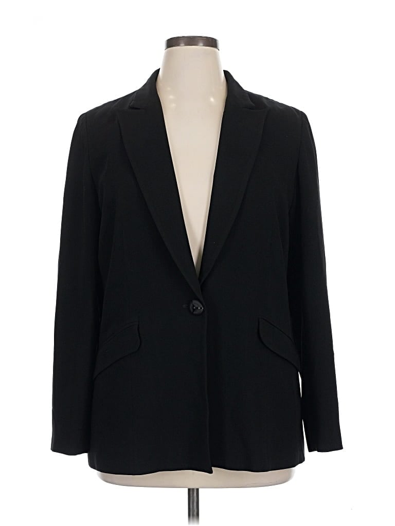 Pre-owned Louben Blazer Jacket In Black