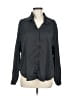 Unbranded 100% Polyester Black Long Sleeve Blouse Size M - photo 1