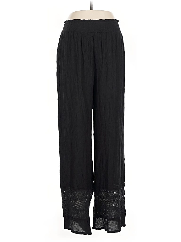 Pre-owned Goa Casual Pants In Black