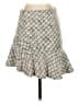 MNG Argyle Gray Casual Skirt Size S - photo 2