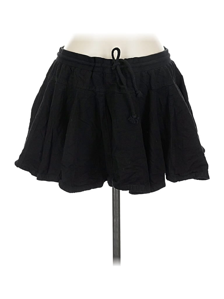 Pre-owned Daily Practice By Anthropologie Casual Skirt In Black