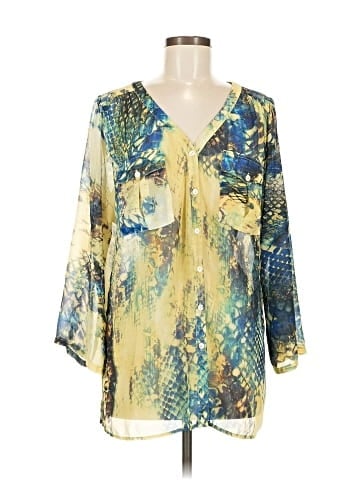 Mushka by Sienna Rose 3/4 Sleeve Blouse (view 1)