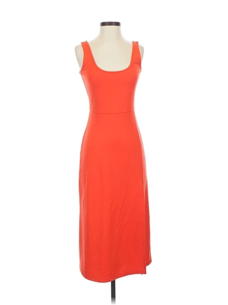 Pre-owned Leith Casual Dress In Orange