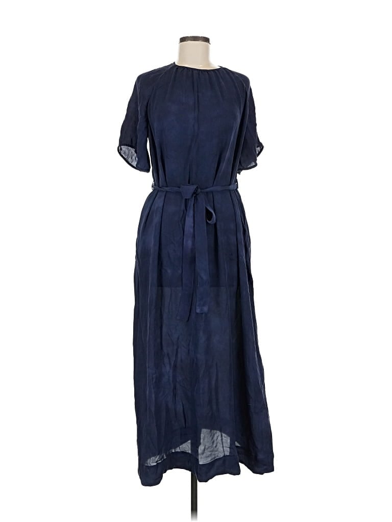Pre-owned Raquel Allegra Casual Dress In Blue