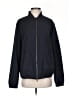 Express Solid Black Track Jacket Size S - photo 1