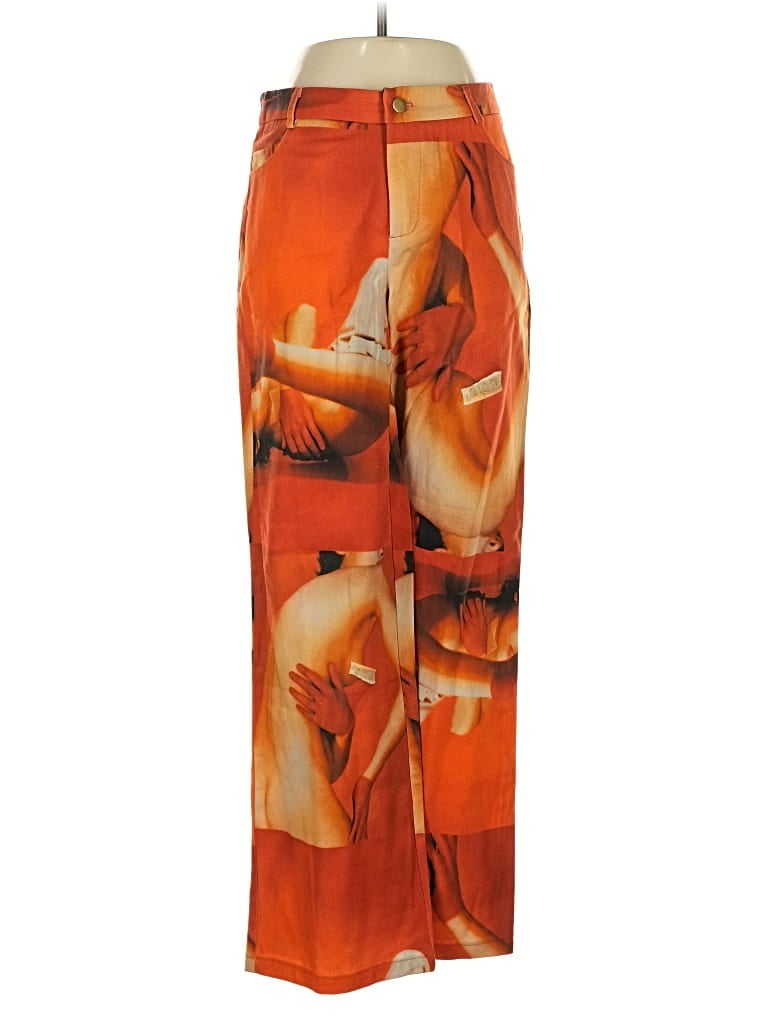 Tiger Mist Casual Pants In Orange