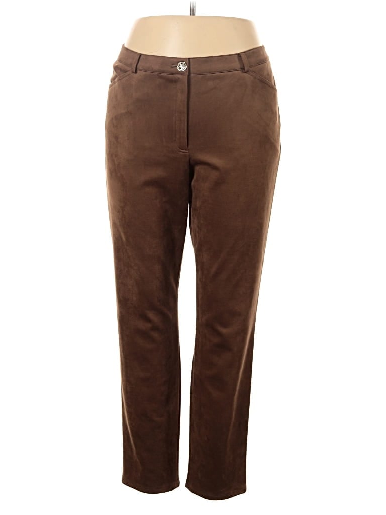 Pre-owned Tommy Hilfiger Casual Pants In Brown