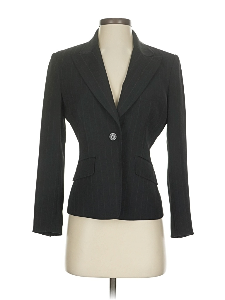 Pre-owned Anne Klein Blazer Jacket In Black