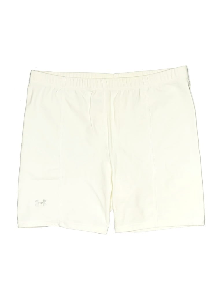 Pre-owned Under Armour Athletic Shorts In White