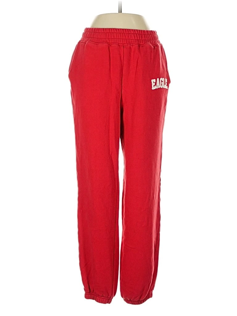 Pre-owned American Eagle Outfitters Track Pants In Red