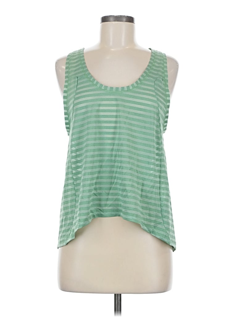 ZYIA ACTIVE Pre-owned Tank Top Green Halter Neckline Tops