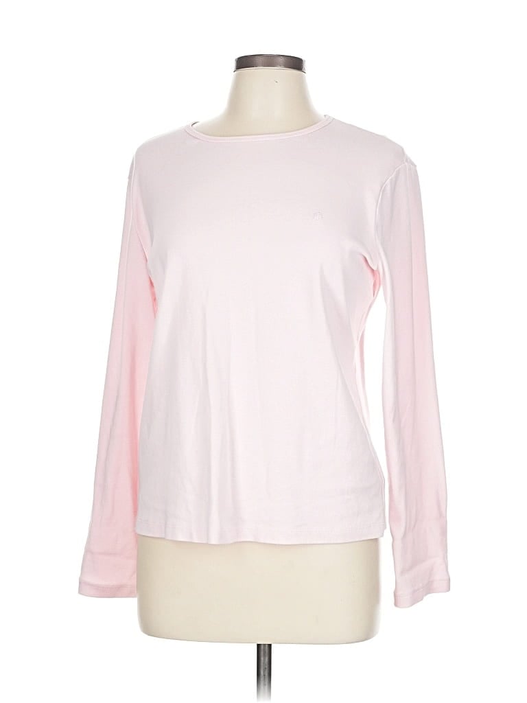 Pre-owned Polo Ralph Lauren Long Sleeve T-shirt In Pink