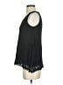 Max Studio 100% Rayon Black Sleeveless T-Shirt Size S - photo 5