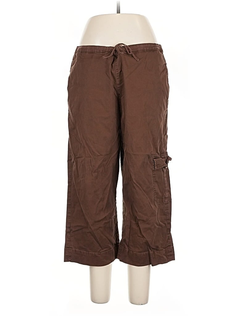 Pre-owned Coldwater Creek Cargo Pants In Brown