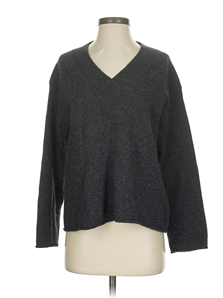 Pre-owned Everlane Wool Pullover Sweater In Gray