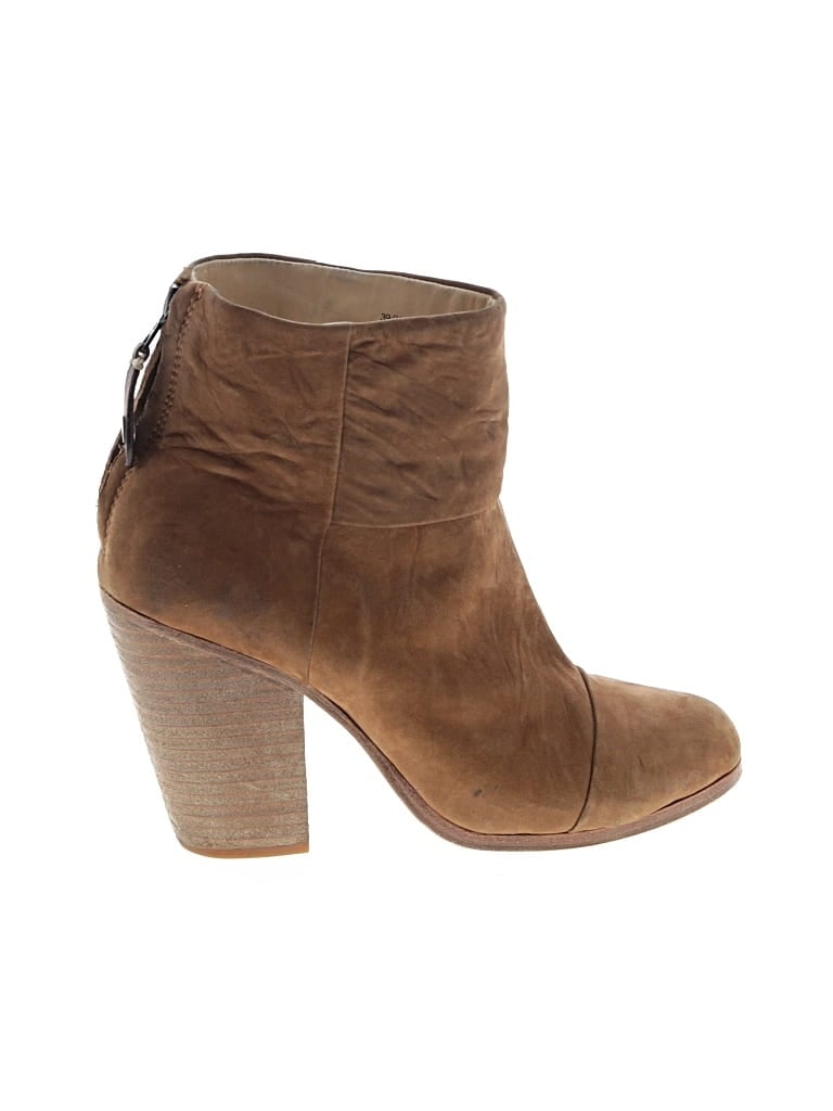 Pre-owned Rag & Bone Ankle Boots In Brown