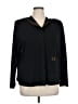 Assorted Brands Black Long Sleeve Blouse Size XL - photo 1