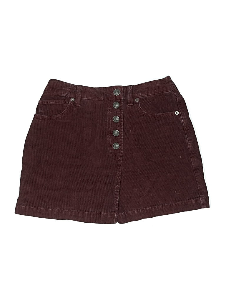 Pre-owned American Eagle Outfitters Skort In Burgundy