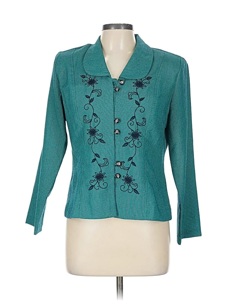 Click to view more detailed imagery on our partner's website Pre-owned Miss Dorby Blazer Jacket In Blue