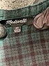 Madewell Plaid Green 3/4 Sleeve Blouse Size XS - photo 7